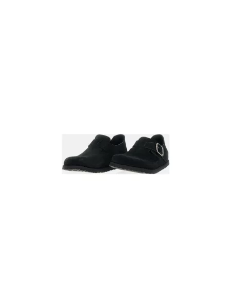Klapki Birkenstock zamszowe czarne