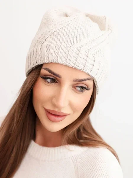 Șapcă Kesi de lână bej