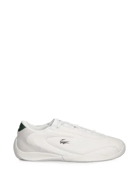 Sneakerși Lacoste din piele alb