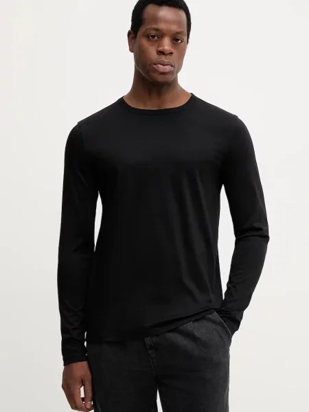 Tricou mânecă lungă Mos Mosh negru