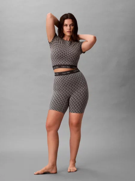 Велосипедки Calvin Klein Underwear бавовна/еластан сірий