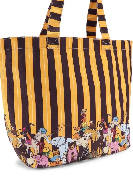Kurt Geiger London torebka shopper brązowa