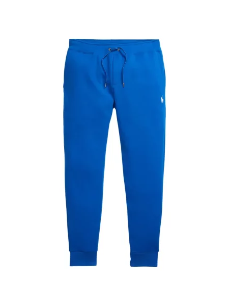 Tricou polo Polo Ralph Lauren cu glugă cu blană cu broderie roșu