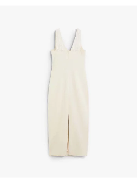 Scalpers Rochie natural alb