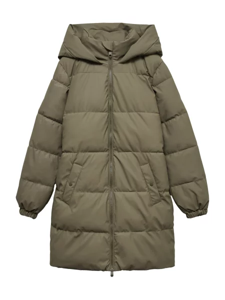 Vero Moda Maternity Zimný kabát VMMGRETAFIE olivová