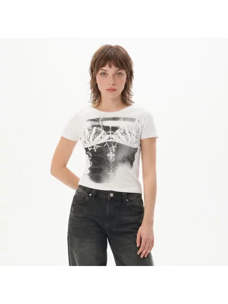 Футболка Cropp белая