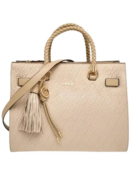 Geantă shopper Liu Jo bej