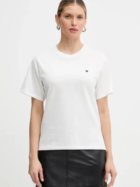 Weekend Max Mara tričko VENACO bílé