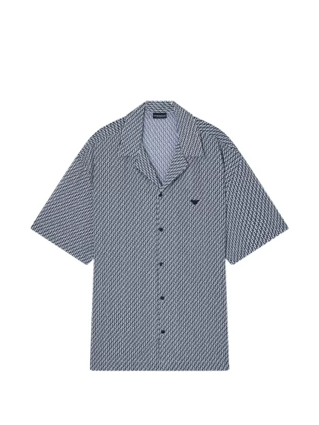 Cămașă Emporio Armani albastru