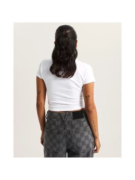 Tricou copii Vans alb