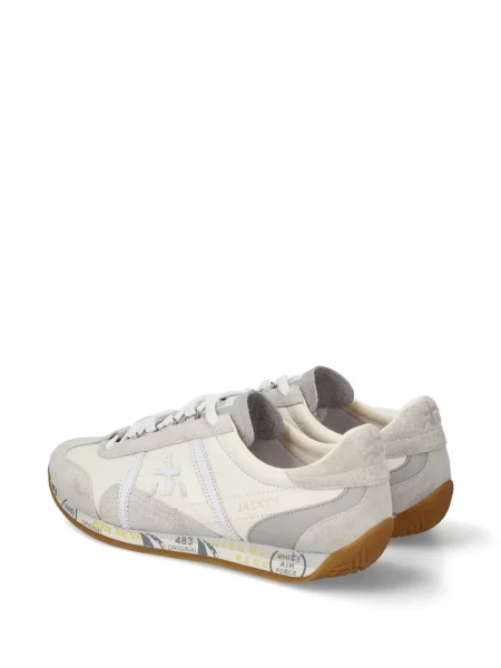 Sneakerși Premiata din piele alb