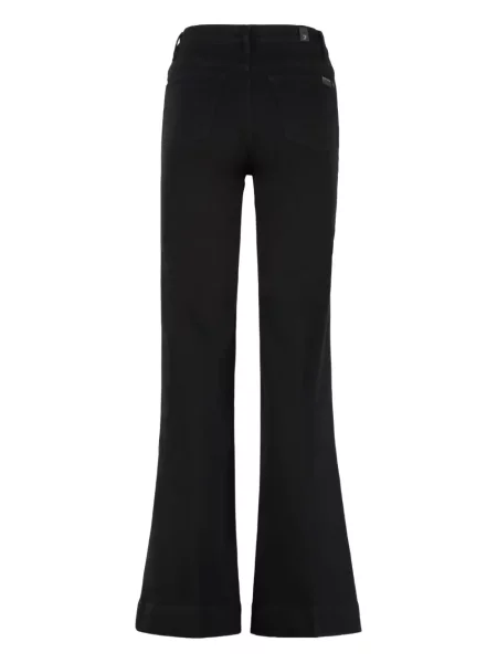 Blugi evazați 7 For All Mankind negru