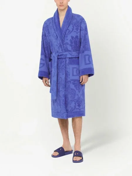 Ilgas chalatas Dolce & Gabbana violetinė