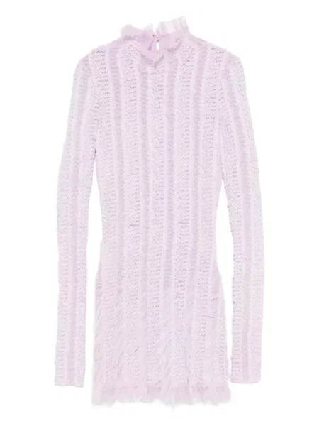 Rochie maxi Roberta Einer lungă de costum violet
