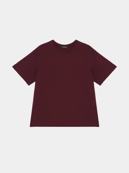 Футболка Braska бордовий