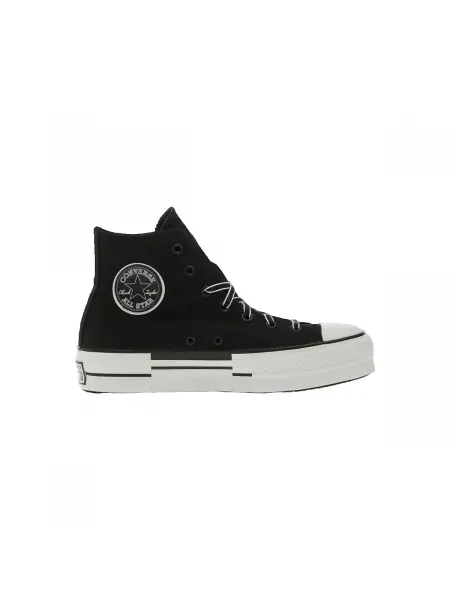 Tenisky Converse Chuck Taylor All Star na platforme čierna