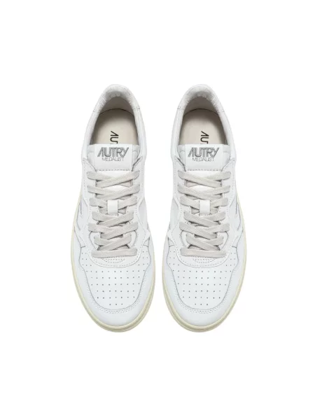 Autry Sneakersy Medalist Low Ll weiss białe