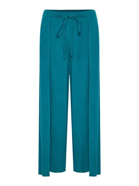 Funky Buddha Pantaloni petrol verde
