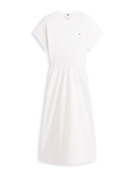 TOMMY HILFIGER Rochie CODY albastru închis / roșu alb