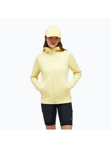 Bluza Peak Performance Rider Tech Zip Hood mellow yellow żółta