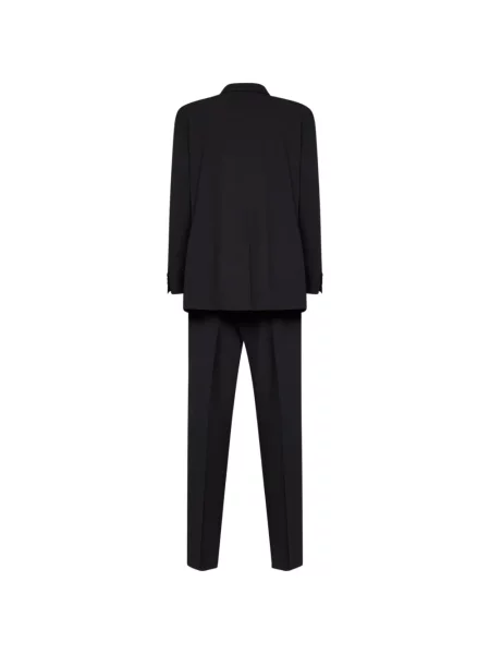 Costum Hevo cu două rânduri de nasturi negru