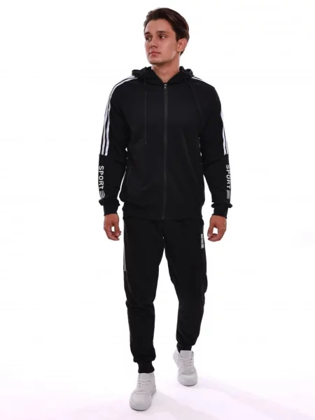 Худі LUMO віскоза/поліестер чорний