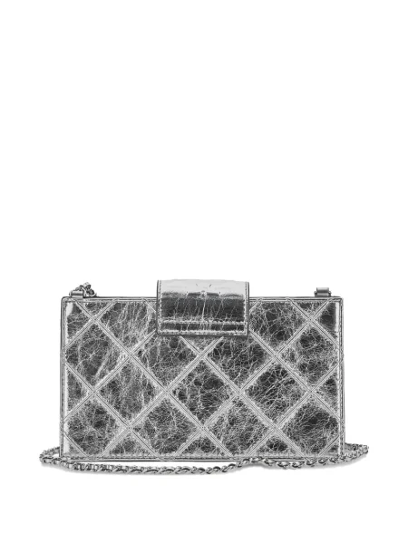 Geanta crossbody Tory Burch argintiu