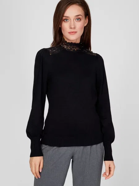 Гольф водолазка Naf Naf чорна