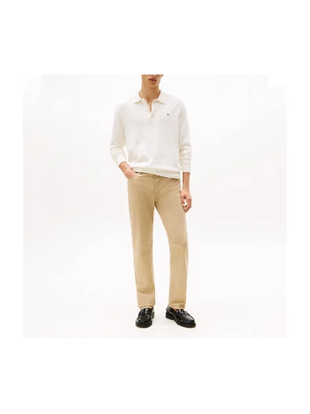 Nohavice Tommy Hilfiger béžová