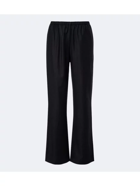 Pantaloni Róhe de lână negru