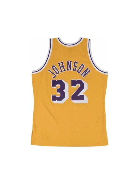 Tricou Mitchell & Ness din jerseu galben