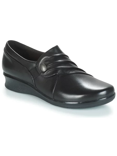 Félcipő Clarks fekete
