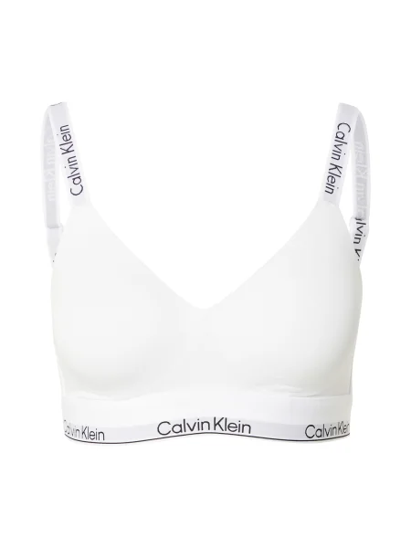 Calvin Klein Underwear Sutien gri / negru alb