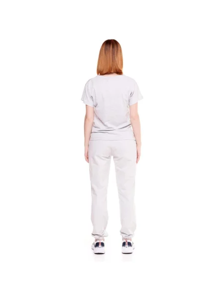 Scurt tricou Leone 1947 cu mâneci scurte gri