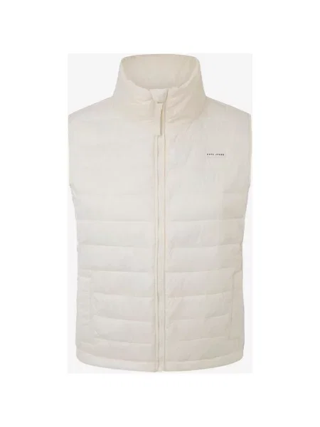 Kamizelka z kapturem Pepe Jeans Sammy XL biała