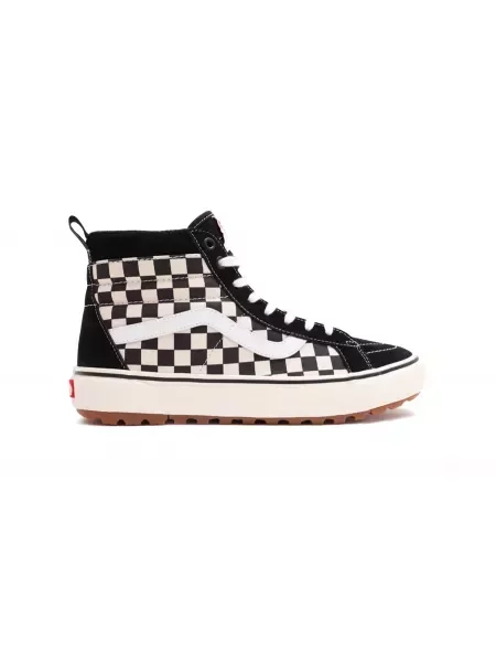 Sneakersy Vans skórzane czarne