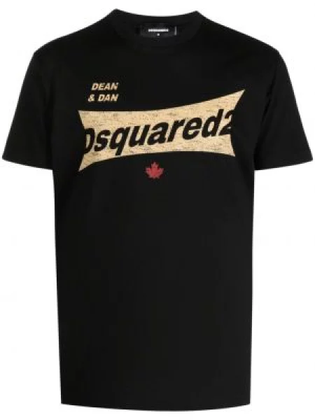 Tricou Dsquared2 cu imagine negru