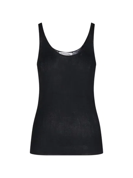 Top The Frankie Shop tricotate negru