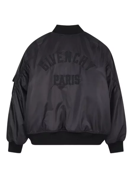 Kurtka bomber dziecięcy Givenchy czarny