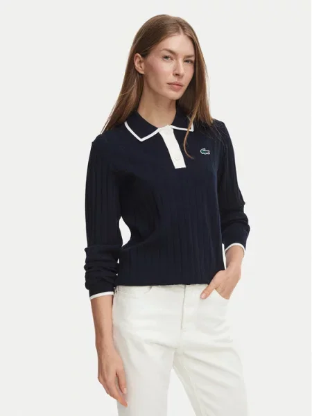 Lacoste Pulover Bleumarin