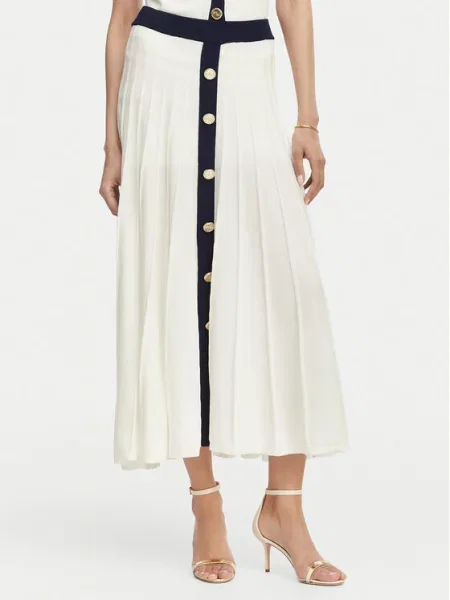 Artigli Spódnica plisowana biały