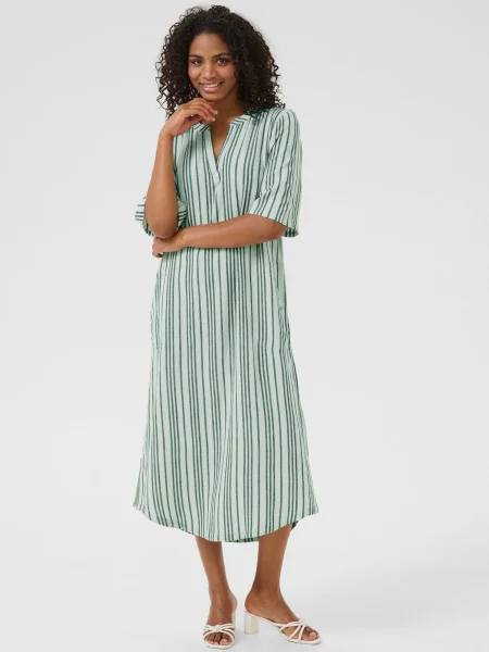 Kaffe Rochie Milia pastel / închis verde