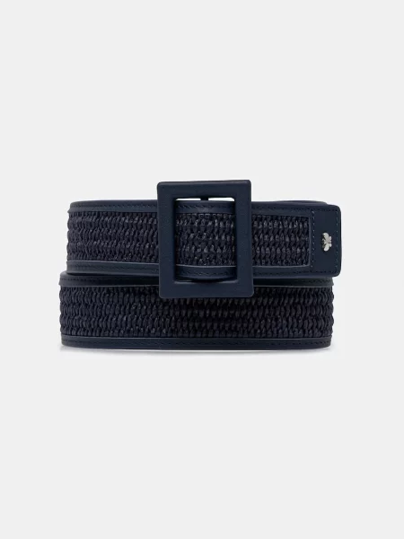 Weekend Max Mara pásek dámský z imitace kůže ABOCCA