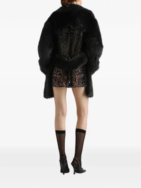 Rochie Dolce & Gabbana din dantelă negru