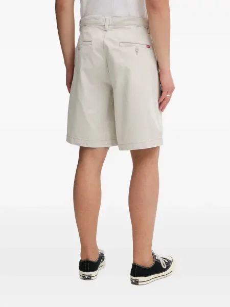 Scurt pantaloni scurți Levi's® cu broderie cu dungi alb
