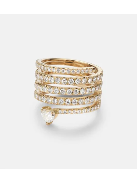 Prstan Shay Jewelry z vzorcem srca zlata