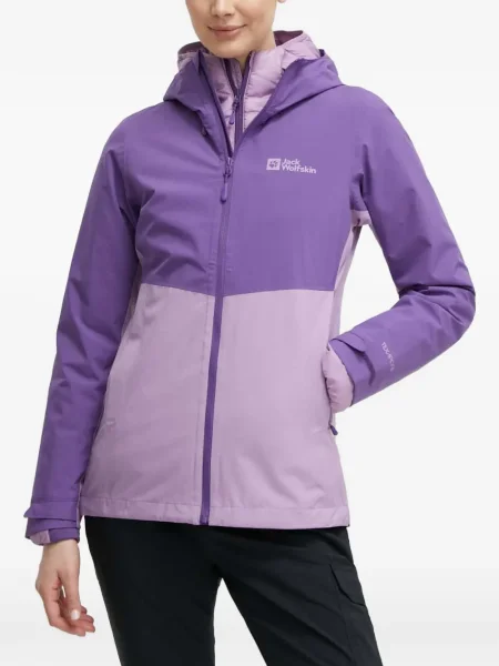 Geacă Jack Wolfskin violet