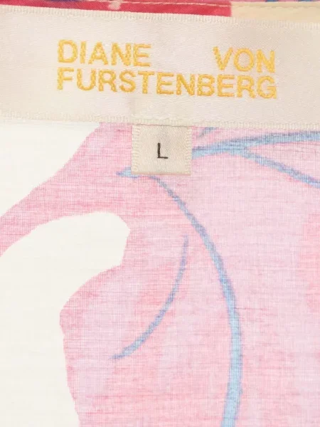 Φλοράλ μπλούζα Dvf Diane Von Furstenberg με σχέδιο κρουαζέ