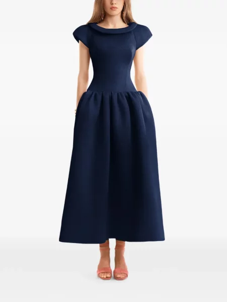 Rochie midi Gemy Maalouf albastru