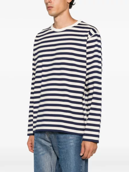 Lung tricou Junya Watanabe Man cu dungi